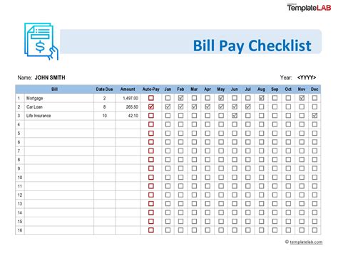 my bill pay.